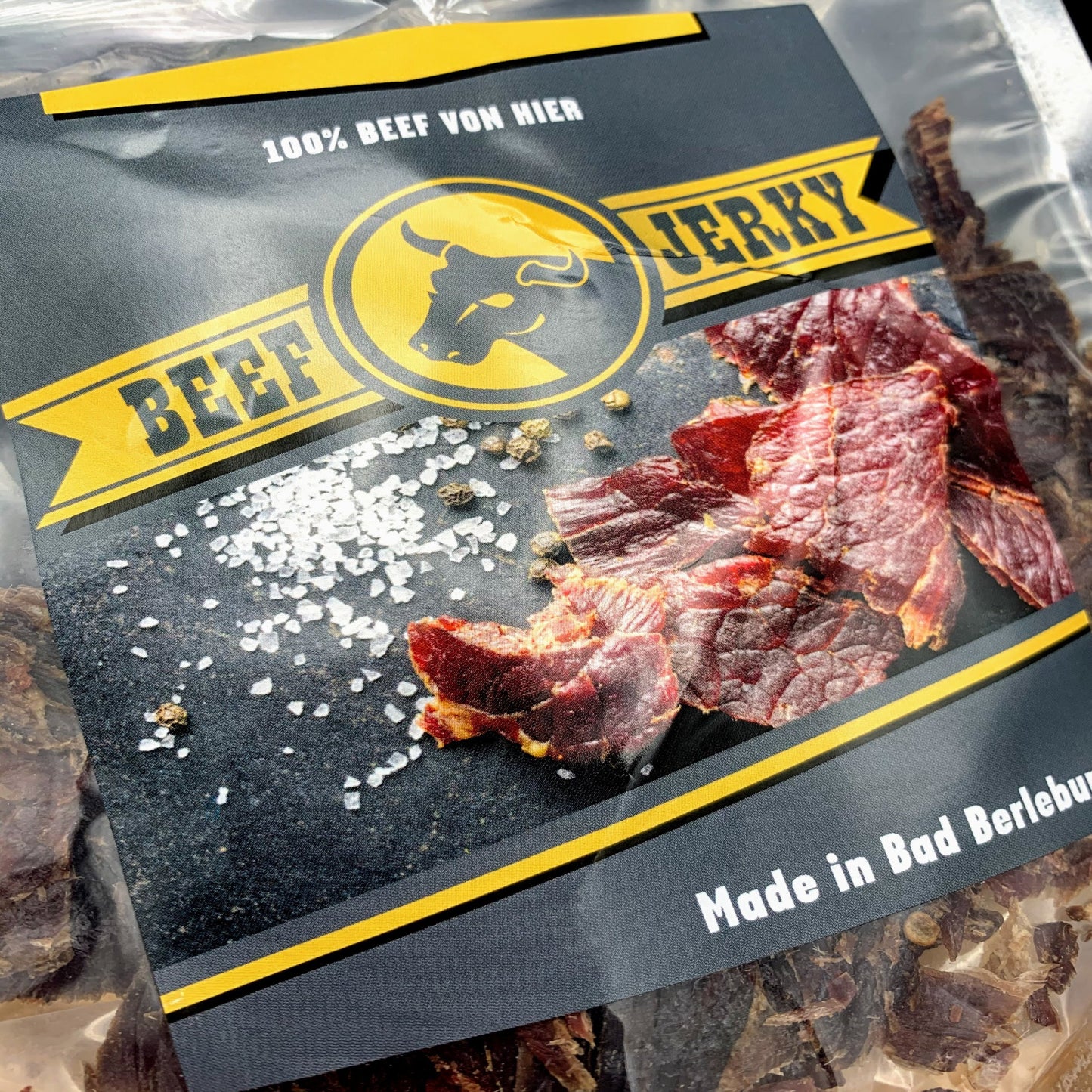Beef Jerky 100% Beef von Hier - Dein-Landmetzger.de
