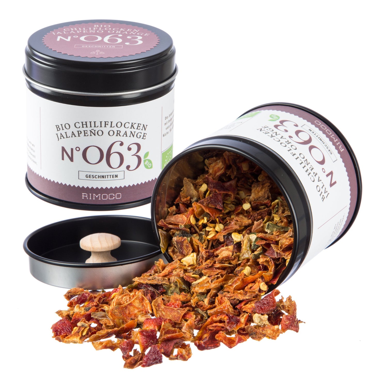 Bio Chiliflocken Jalapeno orange No.63 - Dein-Landmetzger.de