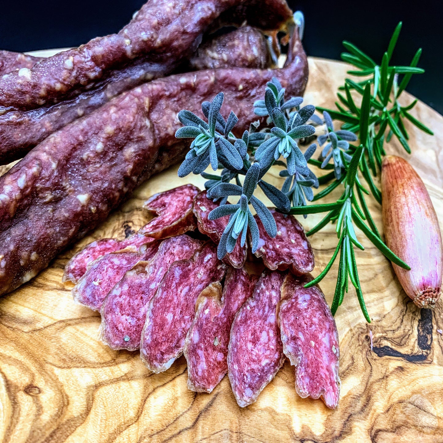 luftgetrocknete Schinkenmettwurst - Dein-Landmetzger.de