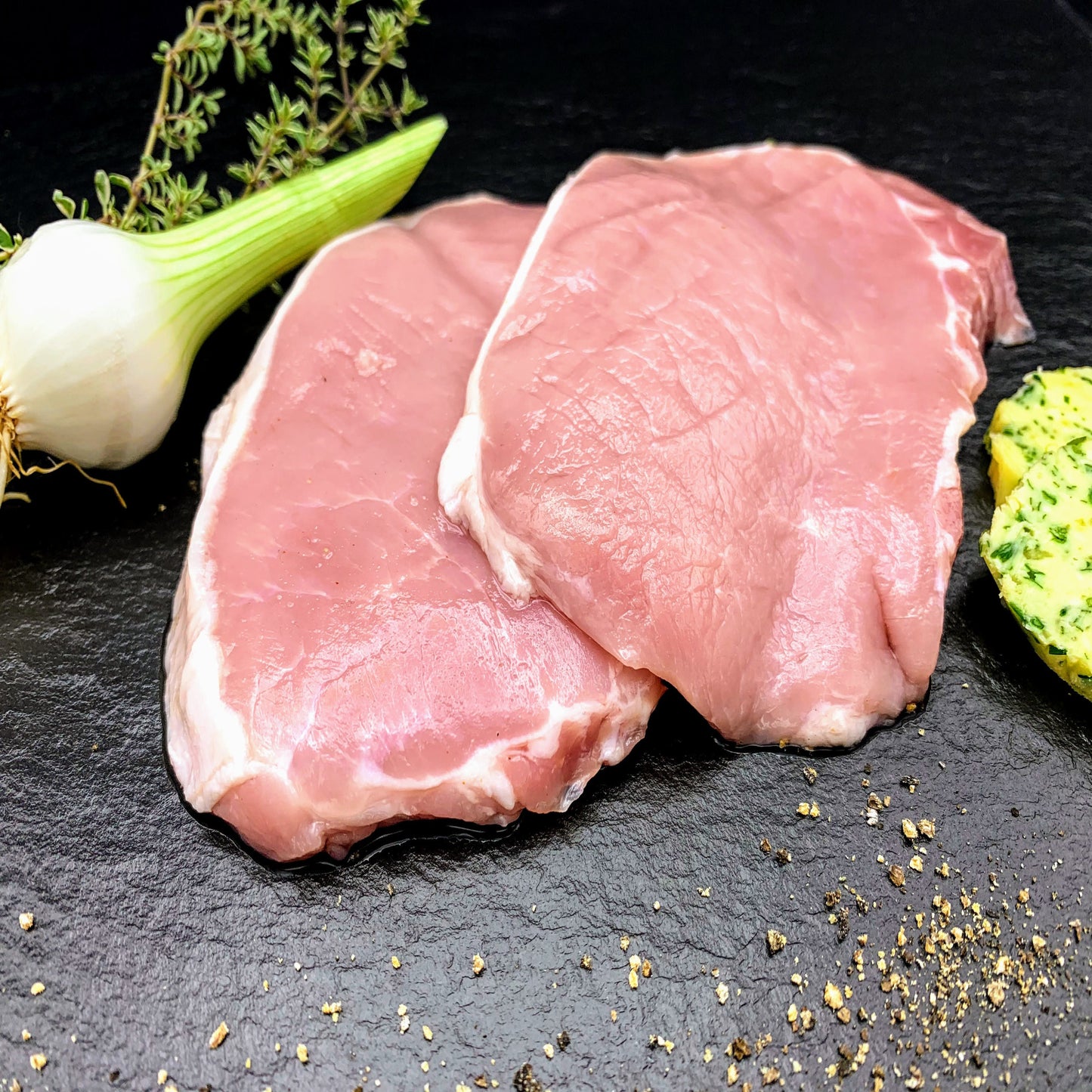 Minutensteaks aus dem Schweinerücken - Dein-Landmetzger.de