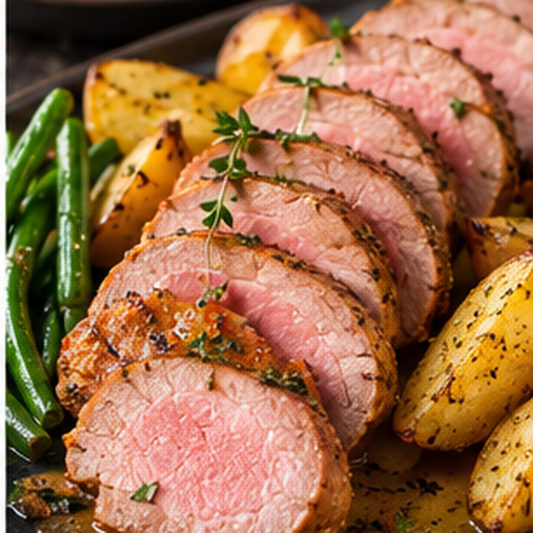 Rinderfilet aus dem Airfryer – rosa gegart
