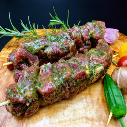 Balkan Rinderspieße: Kräuter-Zitrone – Grill – Dein-Landmetzger.de