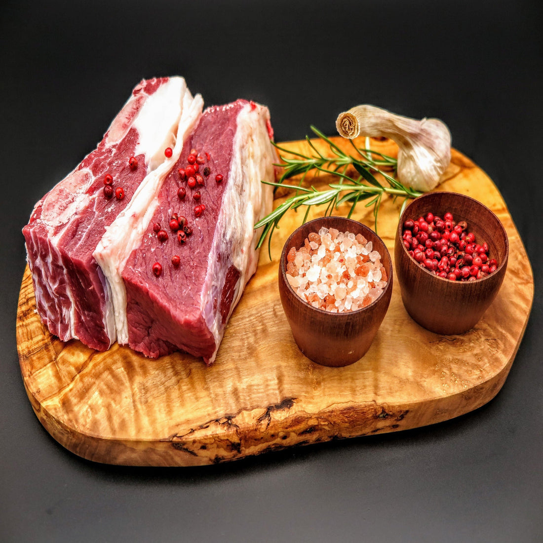 Hof-Rind Flache Rippe vom Jungbullen: Senf-Kruste mit Ofengemüse – Backofen – Dein-Landmetzger.de