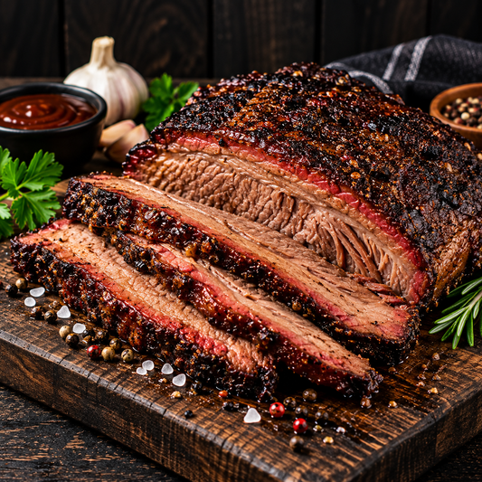 Beef Brisket klassisch vom Grill – fertig zubereitet