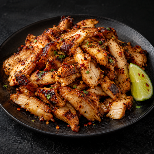 Chili-Limetten-Chicken Tenders im Airfryer – fertig zubereitet