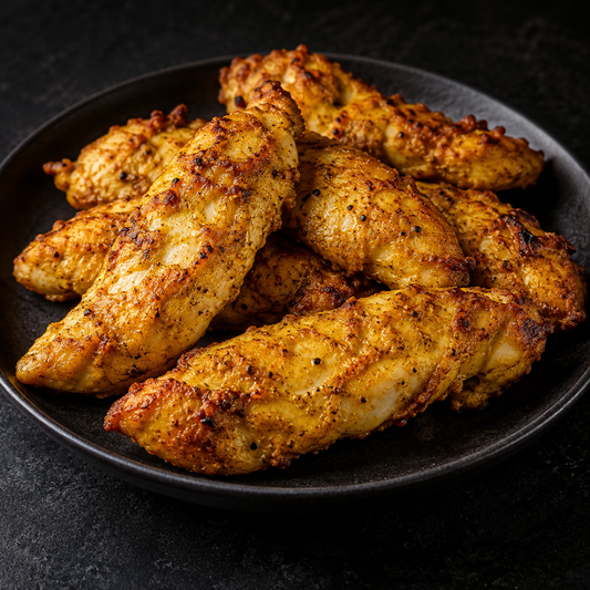 Curry-Döner-Hähnchen im Airfryer – fertig zubereitet
