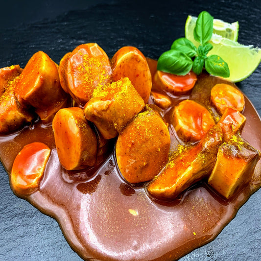 Currywurst to Go: Brotzeitbrett mit Chutney – Dein-Landmetzger.de