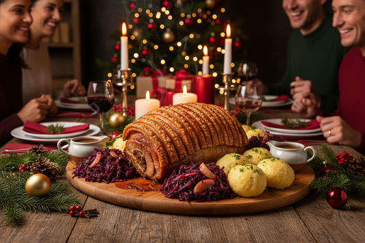Rinderbraten in Rotweinsoße