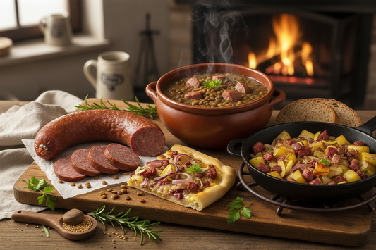 Grobe Mettwurst - 5 kreative Rezeptideen