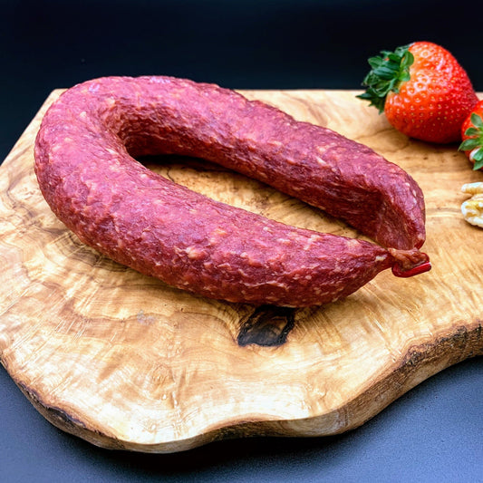 Hammerhütter im Ring: knusprig aus der Pfanne mit Kartoffeln