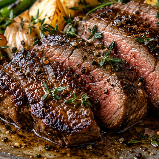 Hof-Rind Falsches Filet aus der Pfanne – Rezeptbild