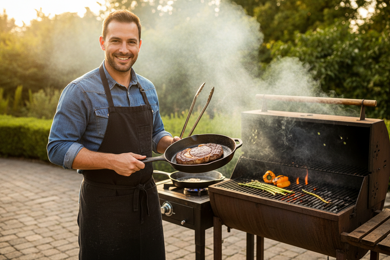 Grillratgeber Pfanne oder Grill. dein-landmetzger.de