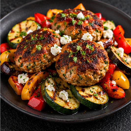 Mediterrane Frikadellen im Airfryer