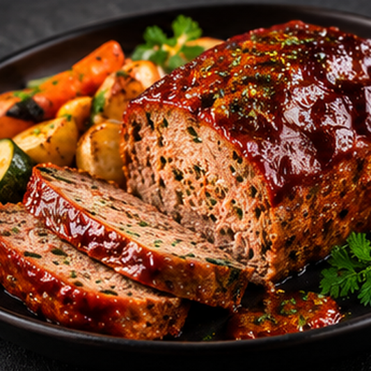 Mediterrane Mini-Hackbraten im Airfryer