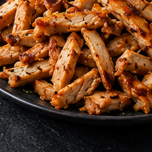 Parmesan-Kräuter-Döner-Hähnchen im Airfryer