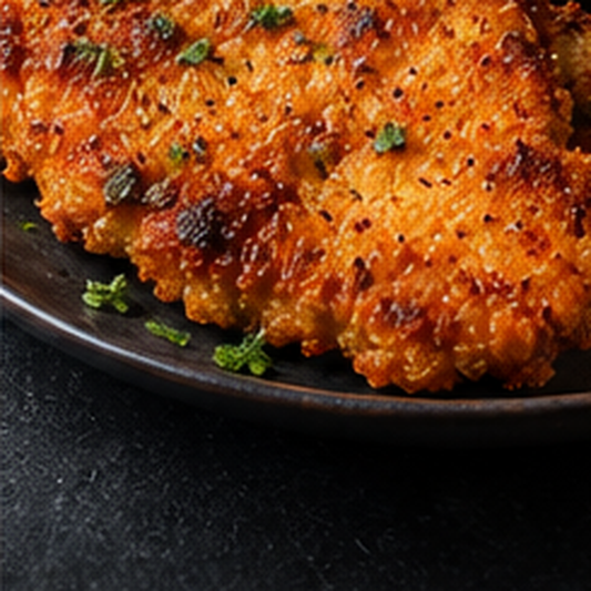 Parmesan-Kräuter-Hähnchenschnitzel im Airfryer