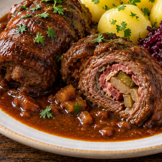 Rinderroulade klassisch geschmort