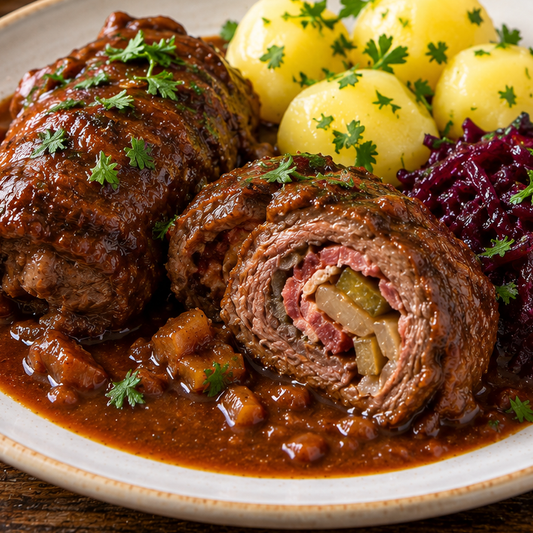 Paprika-Senf-Rouladen