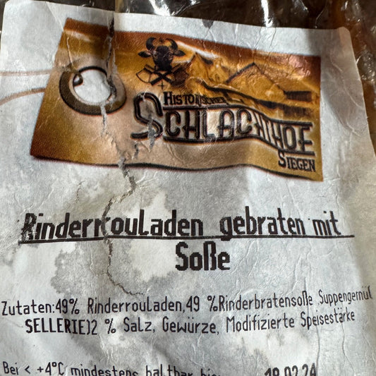 Hof-Rind Rinderroulade klassisch geschmort