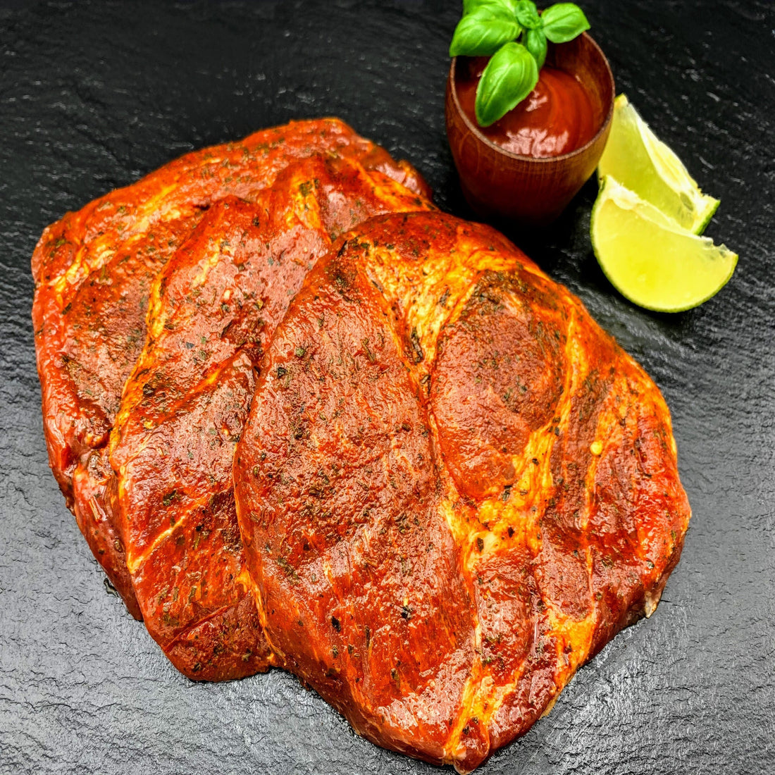 Nackensteak im Airfryer – acht Varianten