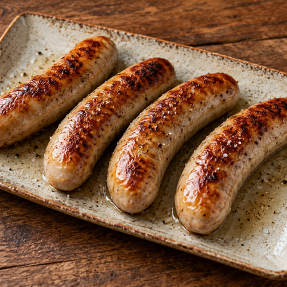 Willi Wurst klassisch aus dem Airfryer, goldbraun gegart