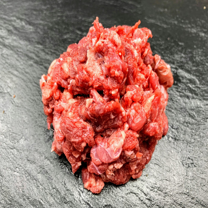 Rinder Muskelfleisch gewolft – Produkt für BARF und Rohfütterung