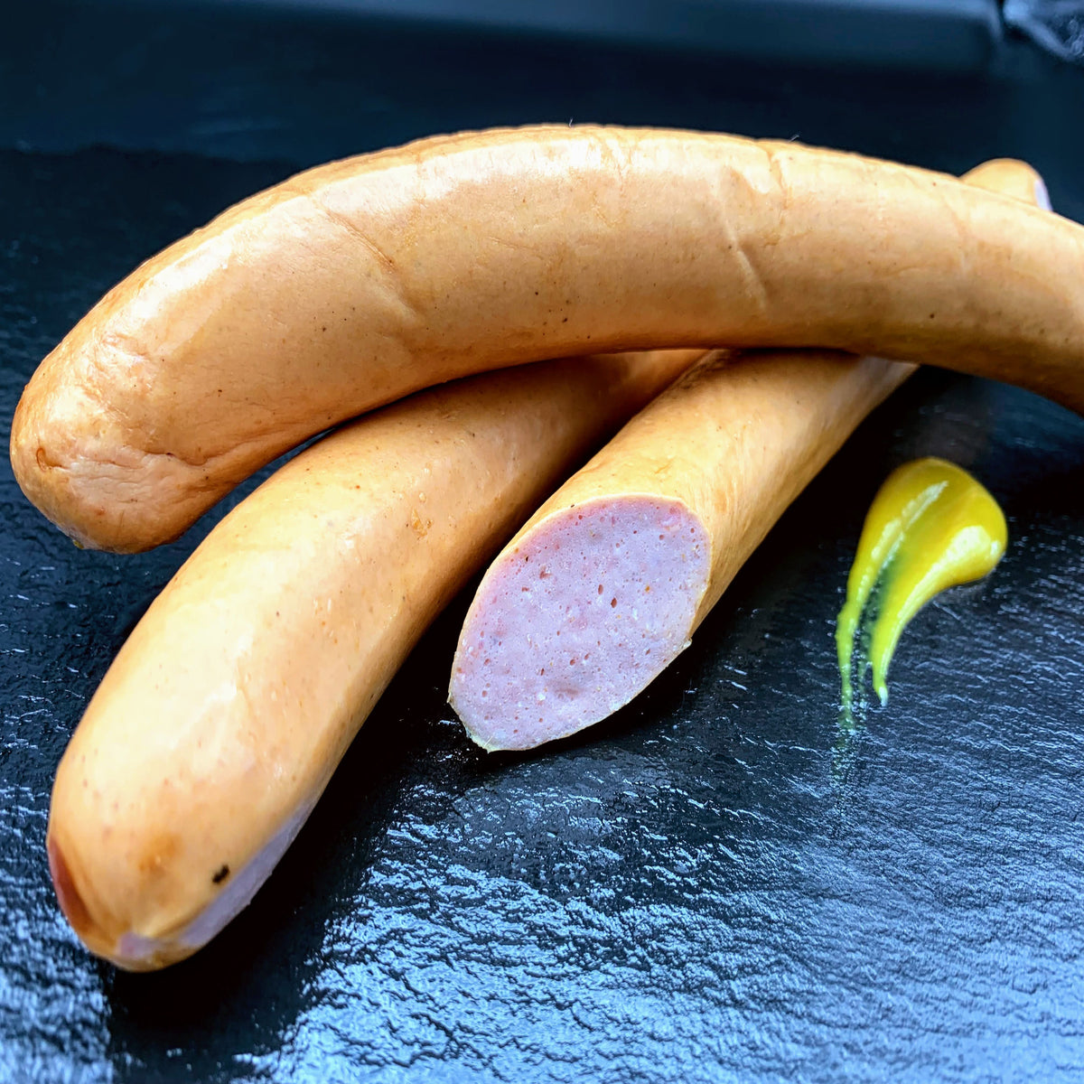 Bockwurst / Knacker - natürlich im Naturdarm – handwerklich hergestellte Spezialität