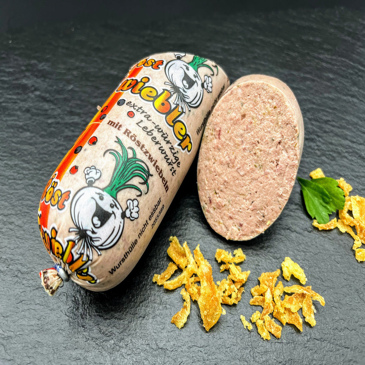 Röstzwiebler - Streichwurst mit Röstzwiebeln – handwerklich hergestellte Spezialität
