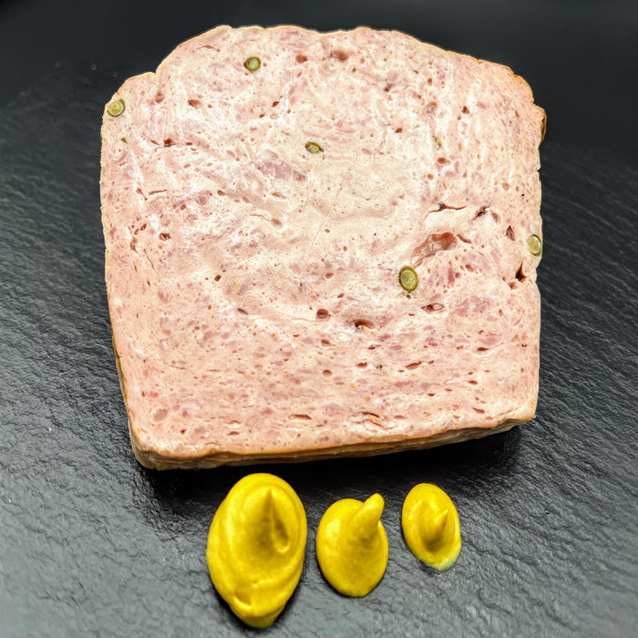Omas Hackbraten - Grober Fleischkäse – handwerklich hergestellte Spezialität