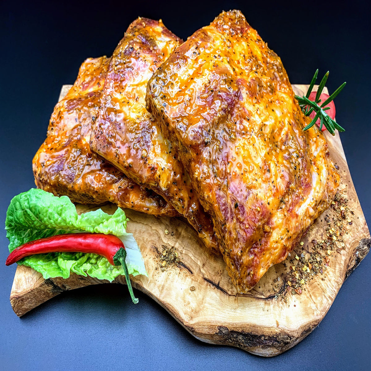 Beef Ribs - Loin Ribs vom Rind lecker mariniert – Fleischspezialität von Dein-Landmetzger.de