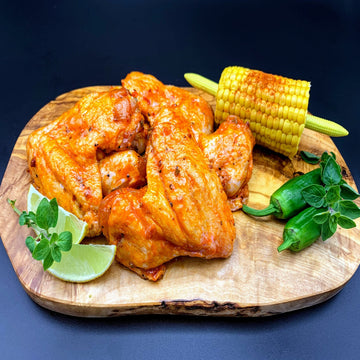 Paket Chicken Wings lecker mariniert zum satt essen 3 kg!!! – Produkt von Dein-Landmetzger.de